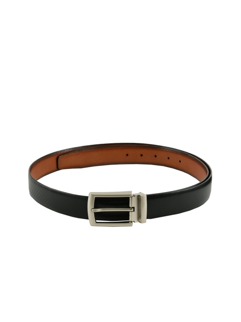 

WINSOME DEAL Men Black Textured Belt