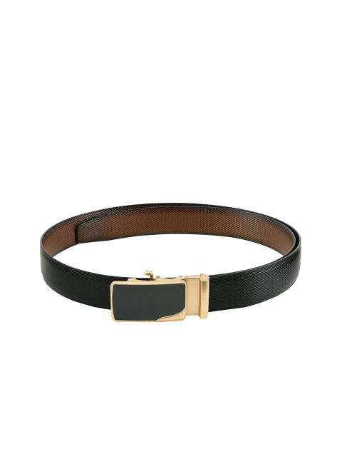 

WINSOME DEAL Men Black & Brown Reversible Solid Belt