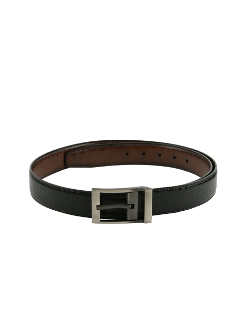 

WINSOME DEAL Men Black Solid Belt