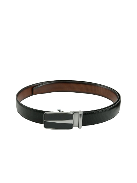 

WINSOME DEAL Men Black & Brown Solid Leather Belt