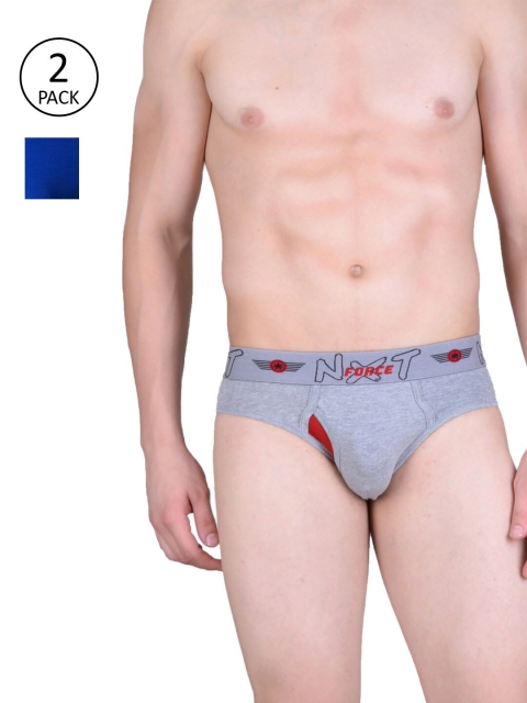 

Force NXT Men Pack Of 2 Assorted Basic Briefs MNFL-33-PO2