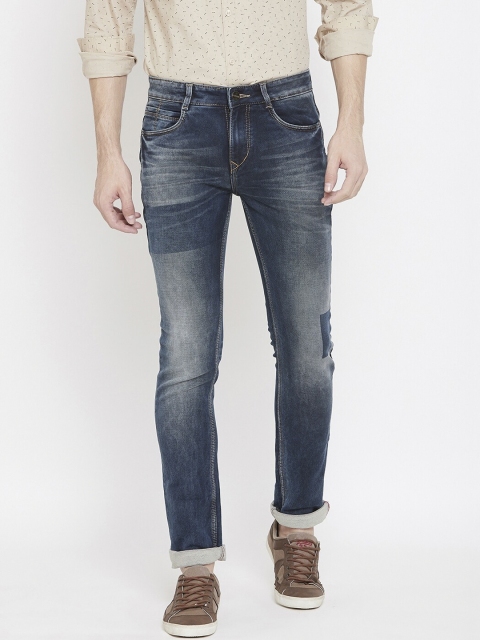 

Crimsoune Club Men Blue Slim Fit Mid-Rise Clean Look Jeans