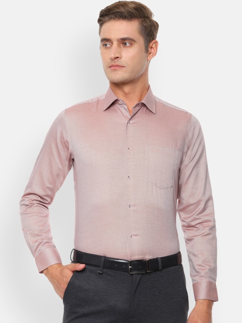 

Van Heusen Men Brown Regular Fit Solid Formal Shirt