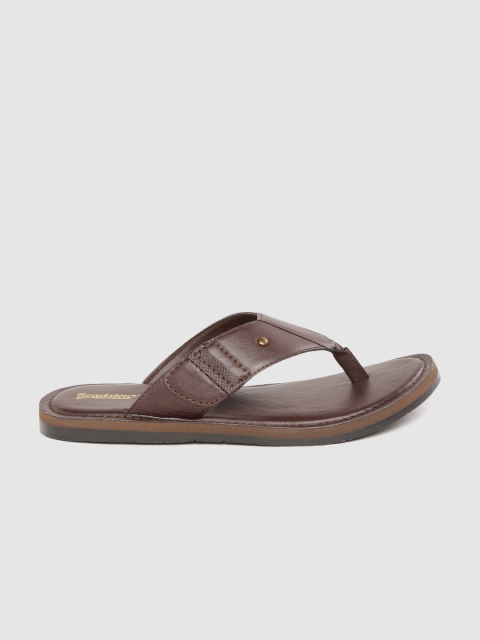 

Roadster Men Coffee Brown Solid Comfort Sandals