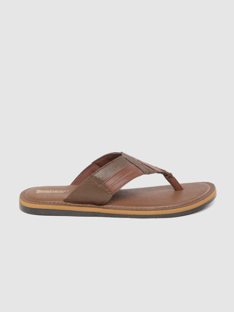 

Roadster Men Brown Solid Comfort Sandals