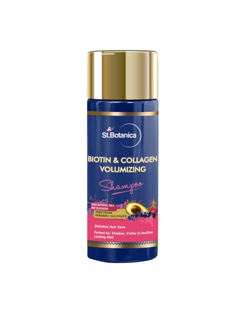 

St.Botanica Biotin & Collagen Hair Shampoo, Blue