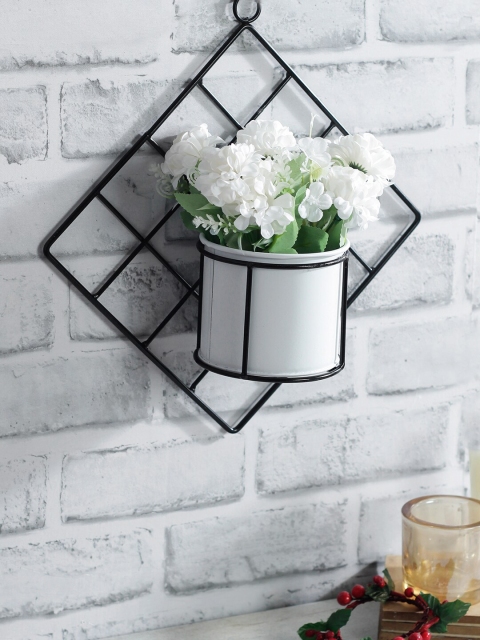

TAYHAA White & Green Artificial Plant With Pot