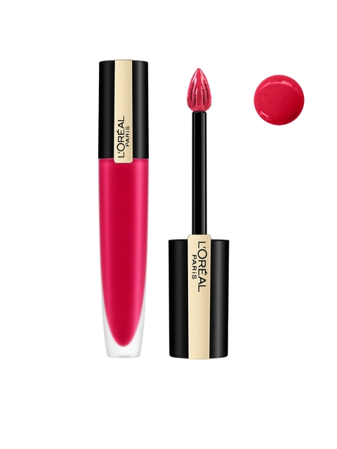 

L'Oreal Paris Rouge Signature Matte Liquid Lipstick - 114 I Represent 7ml, Magenta