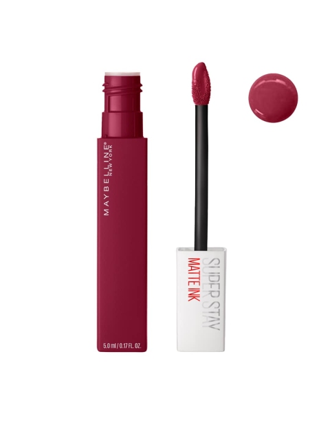 

Maybelline New York Super Stay Matte Ink Liquid Lipstick - 115 Founder 5 g, Burgundy