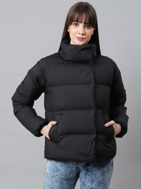 

Marks & Spencer Women Black Solid Lightweight Stormwear Down Puffer Jacket