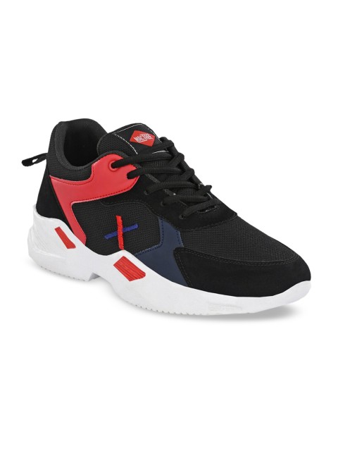 

Mactree Men Black Sneakers
