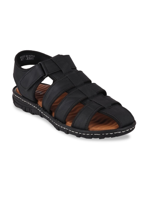 

FAUSTO Men Black Sandals