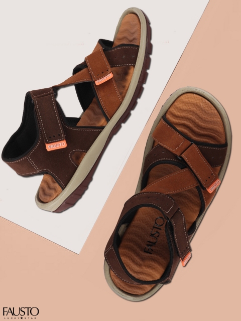 

FAUSTO Men Tan Sandals