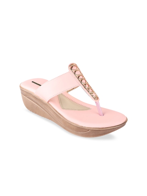 

Shoetopia Women Pink Solid Heels