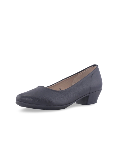 

Khadims Women Black Solid Pumps