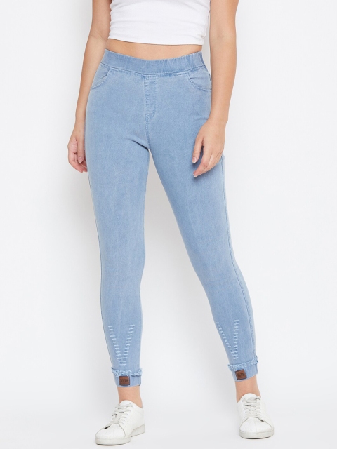 

Camey Women Grey Blue Relaxed-Fit Jeggings