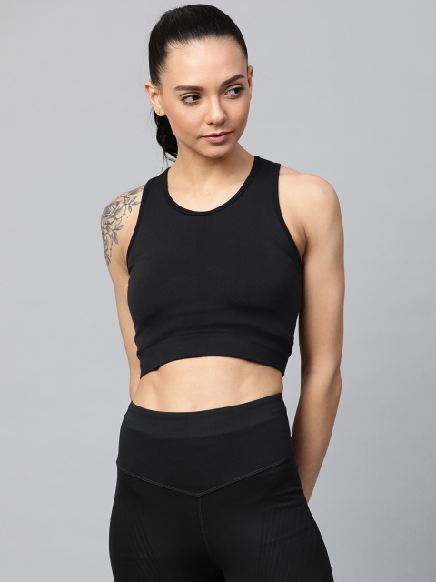 

Marks & Spencer Women Black Solid Innerwear Vest- T515133BLACK