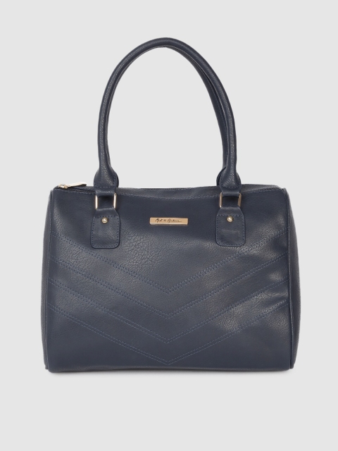 

Mast & Harbour Navy Blue Solid Shoulder Bag