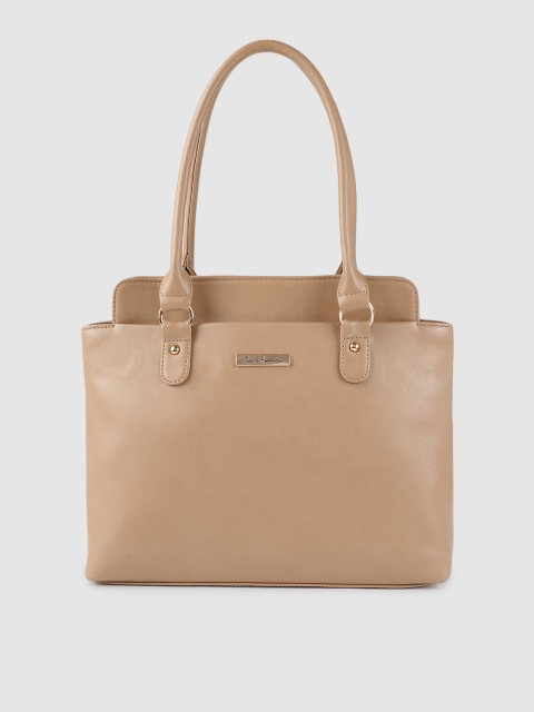

Mast & Harbour Beige Solid Shoulder Bag