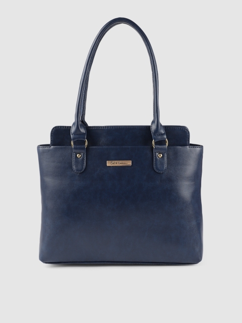 

Mast & Harbour Navy Blue Solid Shoulder Bag