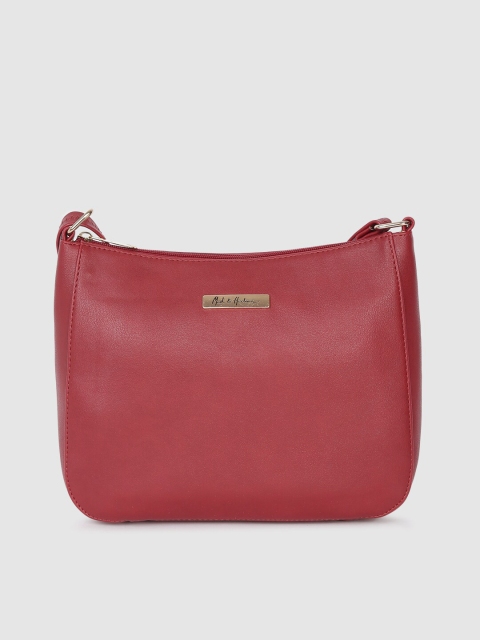 

Mast & Harbour Red Solid Sling Bag