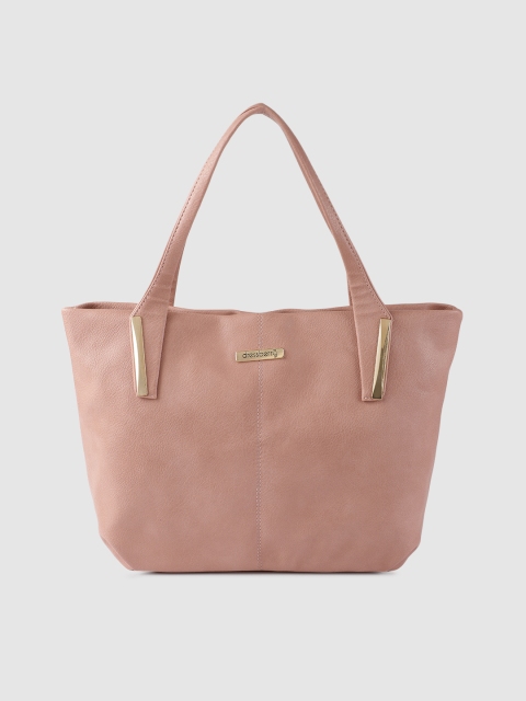 

DressBerry Pink Solid Shoulder Bag