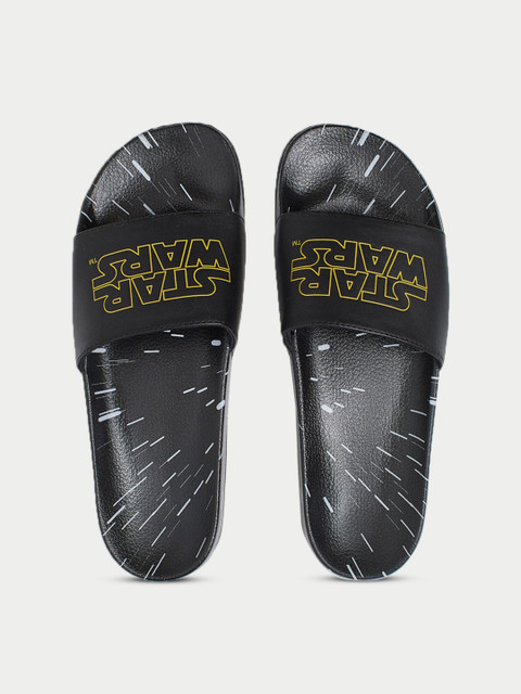 

H&M Men Printed Pool Shoes, Multi