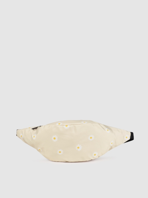 

DressBerry Women Beige Printed Waist Pouch