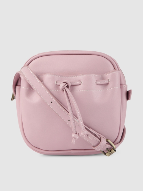 

Mast & Harbour Pink Solid Sling Bag