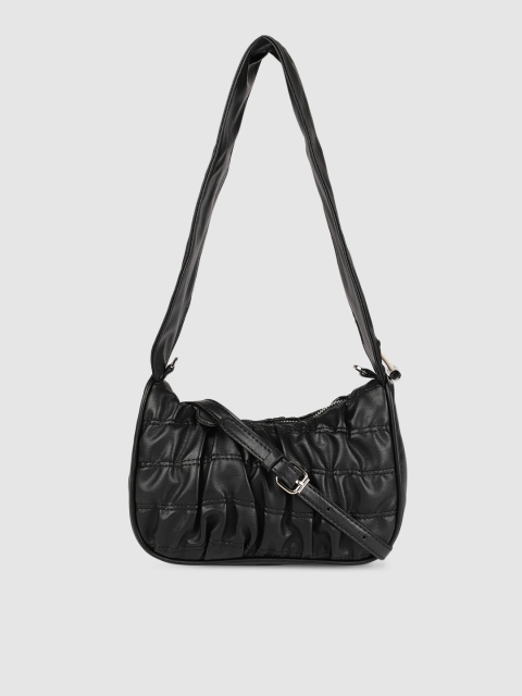 

DressBerry Black Solid Shoulder Bag