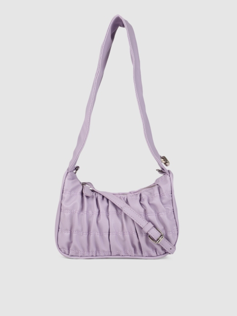 

DressBerry Purple Solid Shoulder Bag