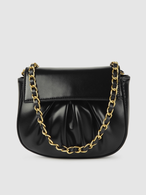 

DressBerry Black Solid Sling Bag