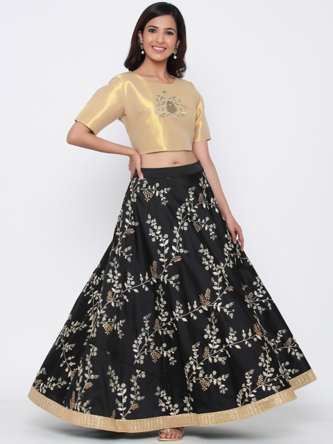 

Juniper Black Ready to Wear Lehenga with Blouse