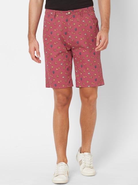 

Sweet Dreams Men Pink Printed Regular Fit Regular Shorts