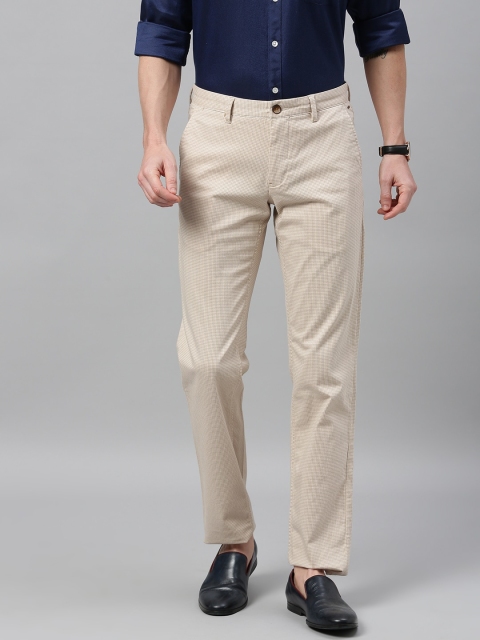 

Louis Philippe Sport Men Beige Slim Fit Solid Chinos