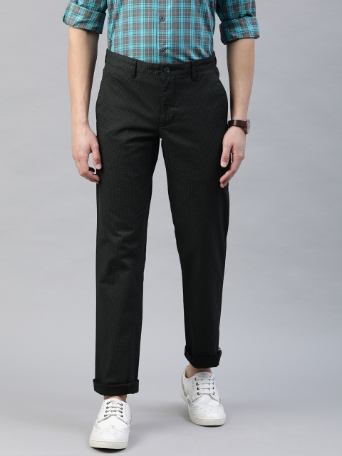 

Louis Philippe Sport Men Black Slim Fit Solid Regular Trousers