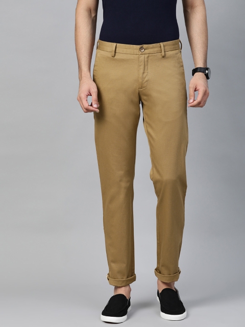 

Louis Philippe Sport Men Khaki Slim Fit Solid Regular Trousers