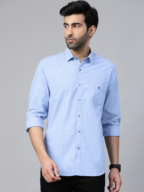 

Louis Philippe Sport Men Blue Slim Fit Solid Casual Shirt