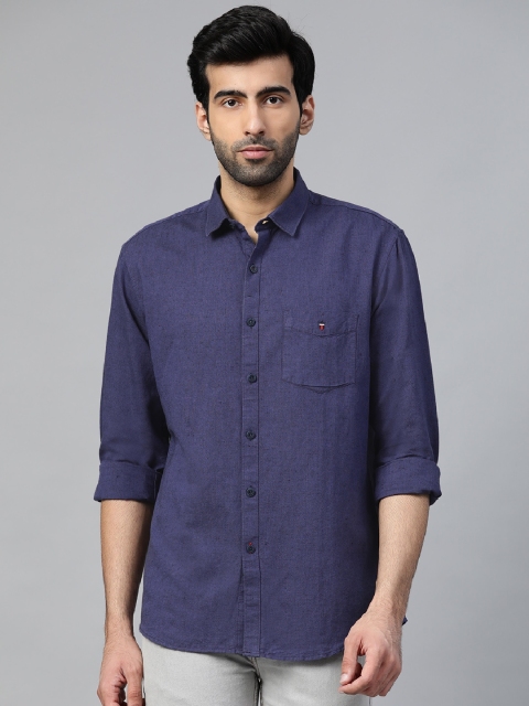 

Louis Philippe Sport Men Blue Slim Fit Solid Casual Shirt