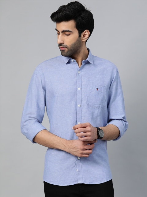 

Louis Philippe Sport Men Blue Slim Fit Solid Casual Shirt