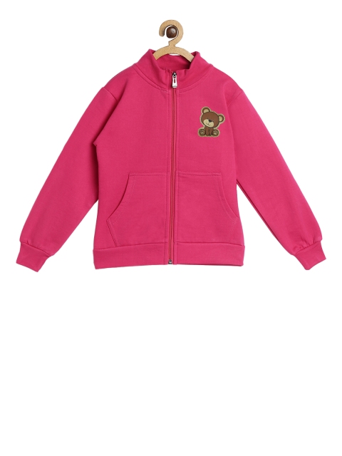 

SWEET ANGEL Boys Pink Solid Sweatshirt