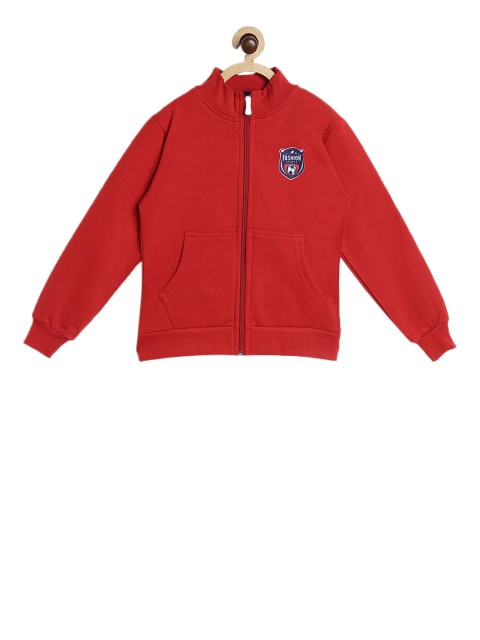 

SWEET ANGEL Boys Red Solid Sweatshirt