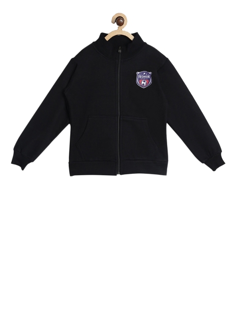 

SWEET ANGEL Boys Black Solid Sweatshirt