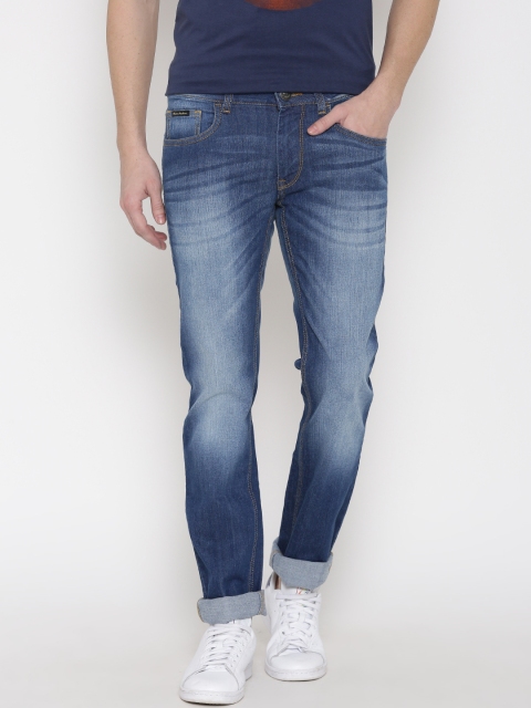 

Flying Machine Blue Michael Slim Tapered Fit Stretchable Jeans