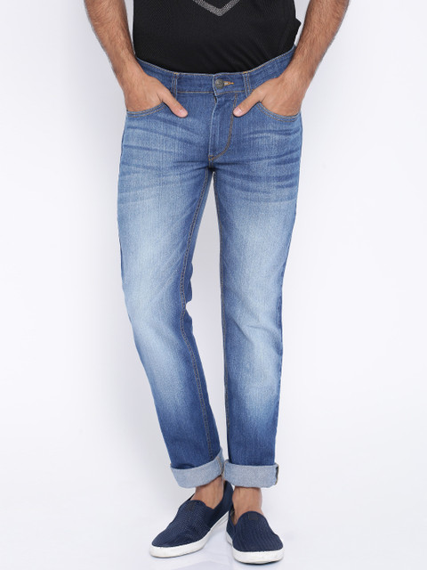 

Flying Machine Blue Prince Fit Stretchable Jeans
