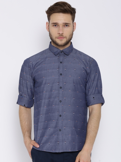 

Pepe Jeans Blue Semi Fit Casual Shirt