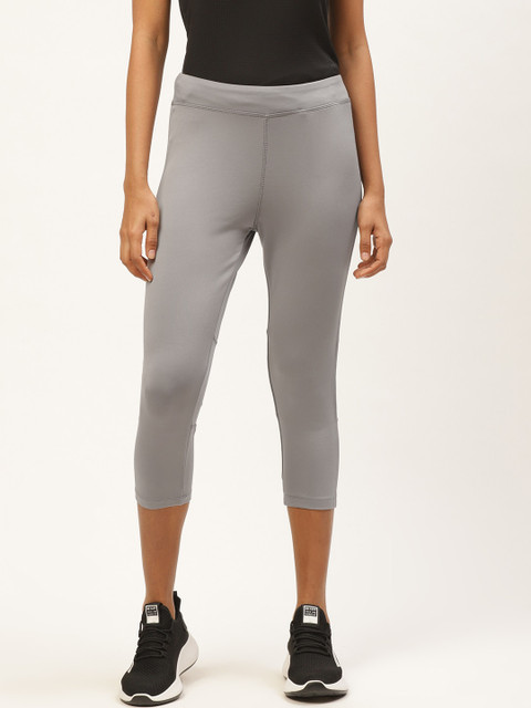

Sweet Dreams Women Grey Solid Slim Fit Capris