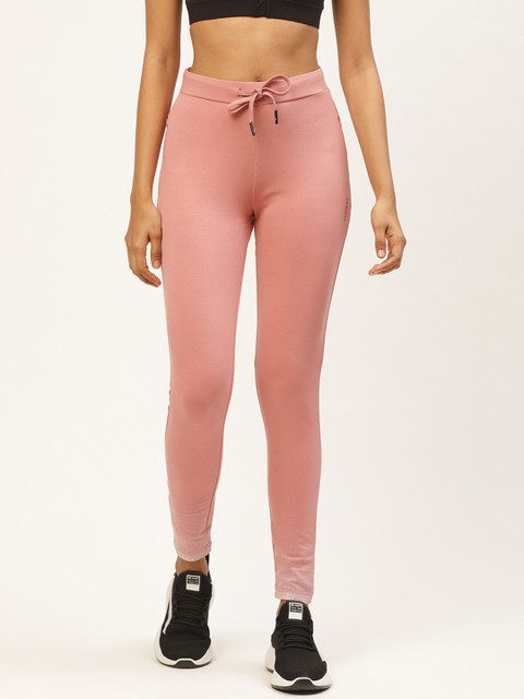

Sweet Dreams Women Pink Printed Detail Slim Fit Track Pants