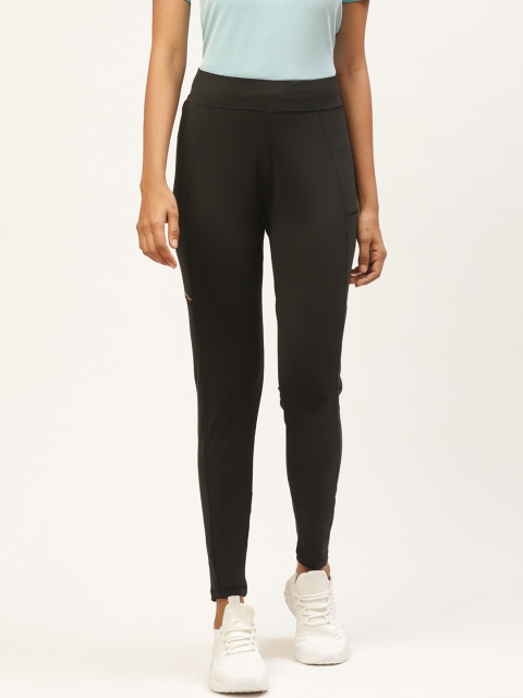 

Sweet Dreams Women Black Solid Tights