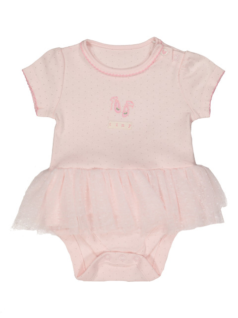 

mothercare Girls Pink Printed Bodysuit